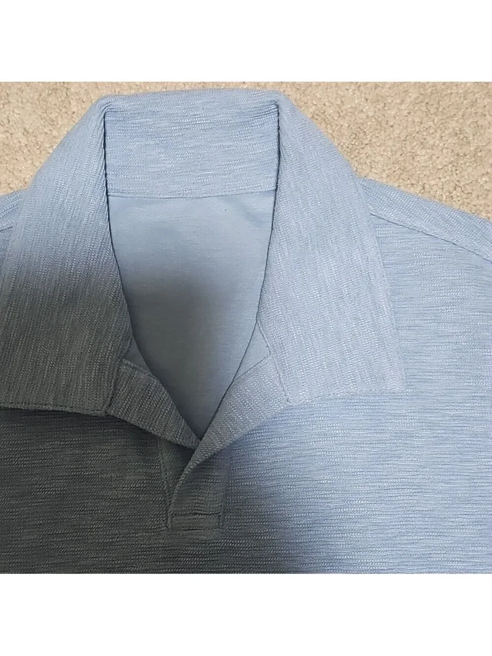 Light Blue Men's Polo Shirt